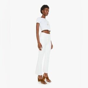 Mother The Hustler Ankle Fray Jean